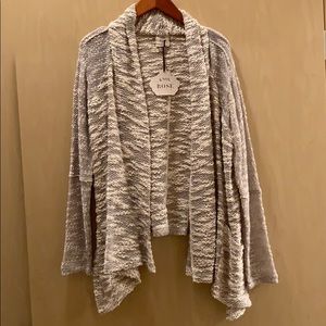 Knox Rose cream knit cardigan - Size XL